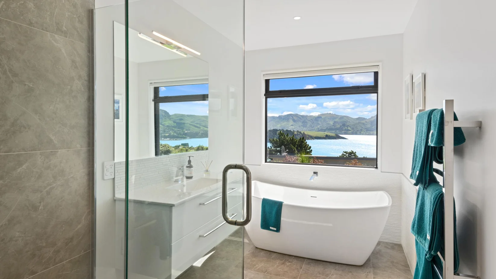 modern bathroom renovation Christchurch